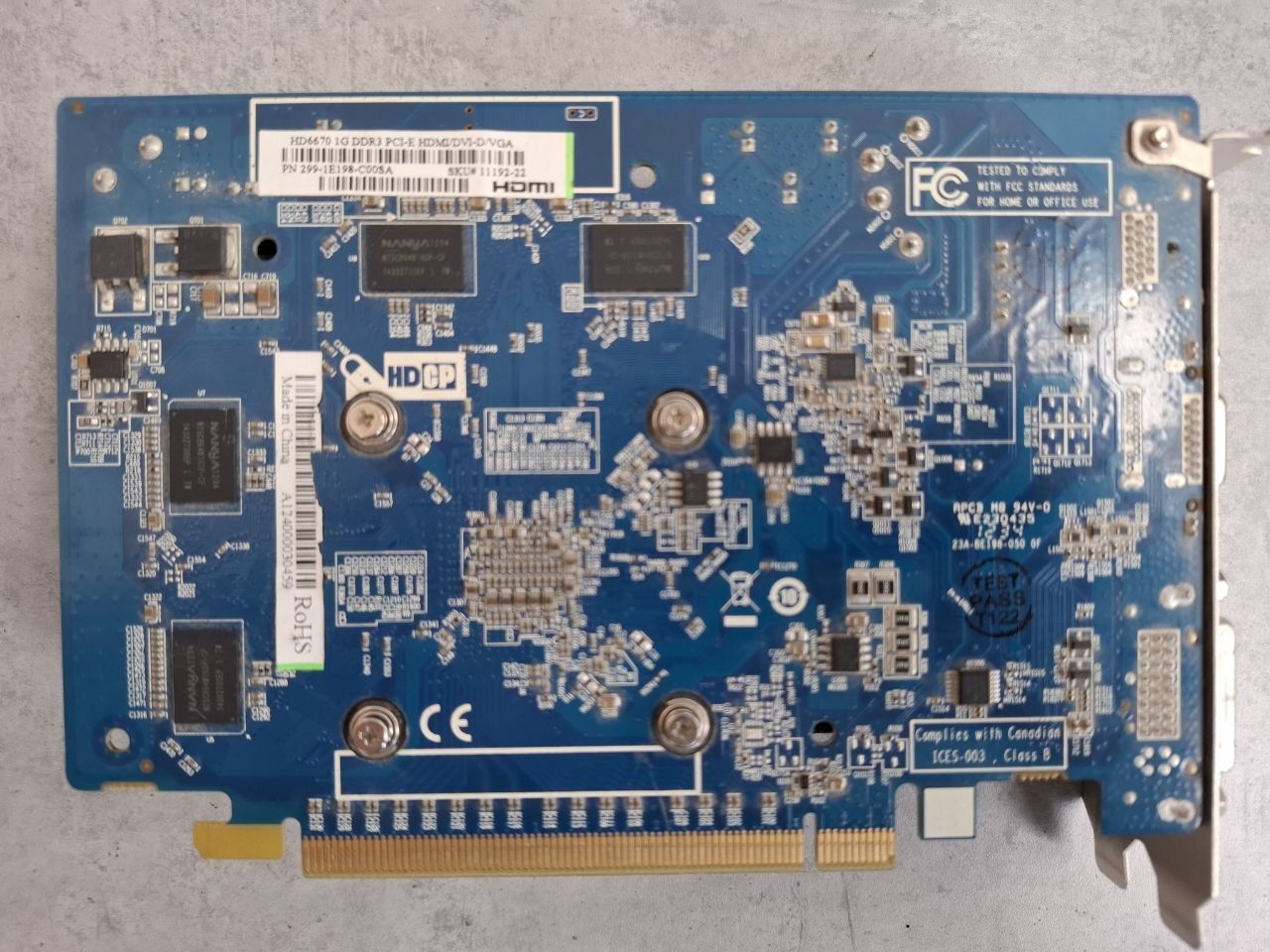 Відеокарта Radeon HD 6670  (1Gb/128bit/GDDR3)  (№05) - фото фото фото 4