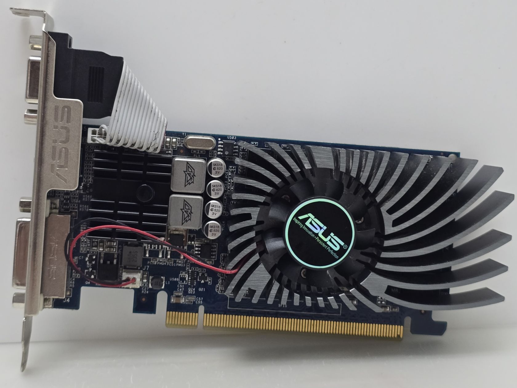 Відеокарта ASUS GeForce GT 640 1GB   (1GB,GDDR3,64 Bit,HDMI,PCI-Ex 8x,Б/у) - фото фото фото 0