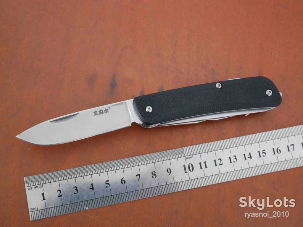 Sanrenmu WA732-A1, Sandvik 12C27, G10, Мультитул, Мультифункціональний ніж, EDC - фото фото фото 5