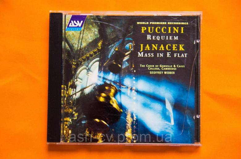 Музичний диск CD. PUCCINI and JANACEK 1995 - фото фото фото 0