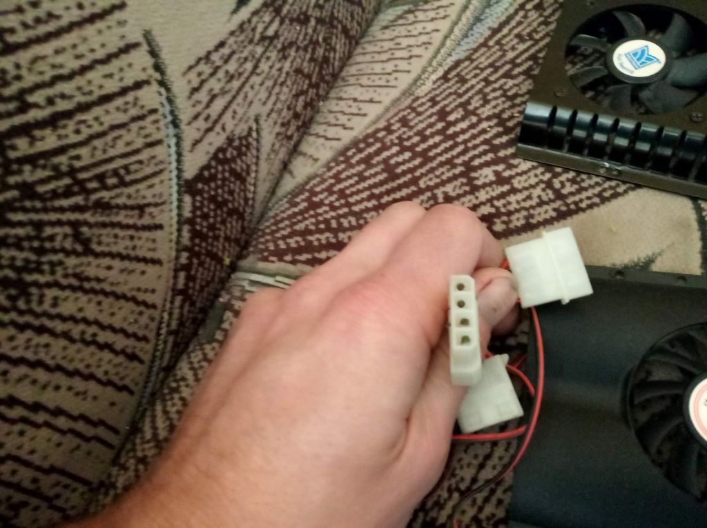 Вентилятор кулер cooler охлаждение жесткого диска HDD MOLEX - фото фото фото 3