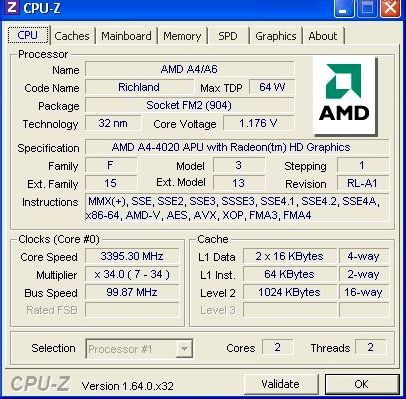 AMD A4-4020 3.4 Ghz Turbo, FM2 - фото фото фото 2