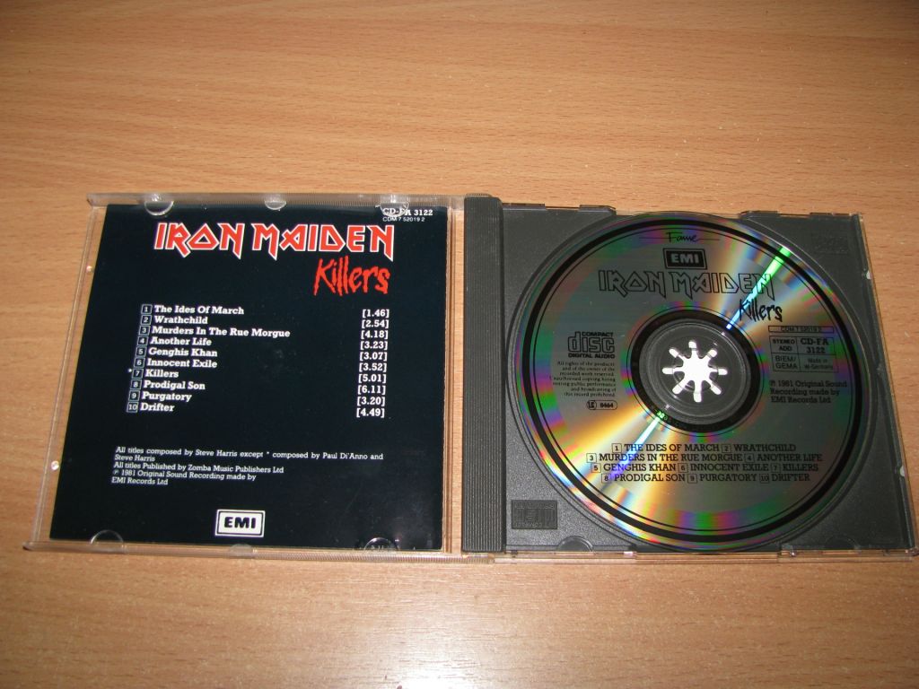 IRON MAIDEN - Killers  (1981 EMI 1st press,W.Germany) - фото фото фото 1