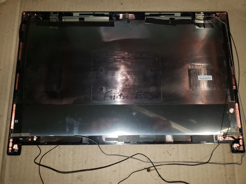 корпус ноутбука Fujitsu LifeBook E556 - крышка матрицы - фото фото фото 1
