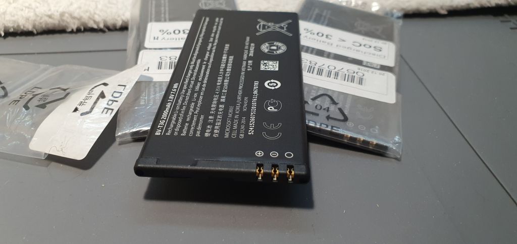 Оригінальні сервісні акумулятори до Nokia BV-T3G - фото фото фото 1