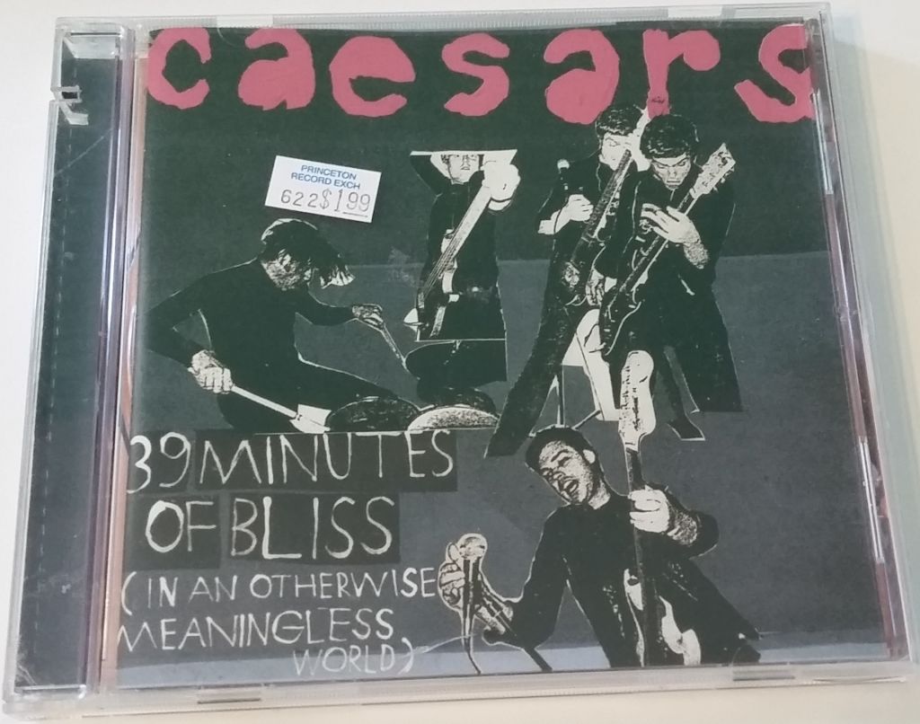 CAESARS  39 Minutes Of Bliss  (In An Otherwise Meaningless World)   CD US - фото фото фото 0