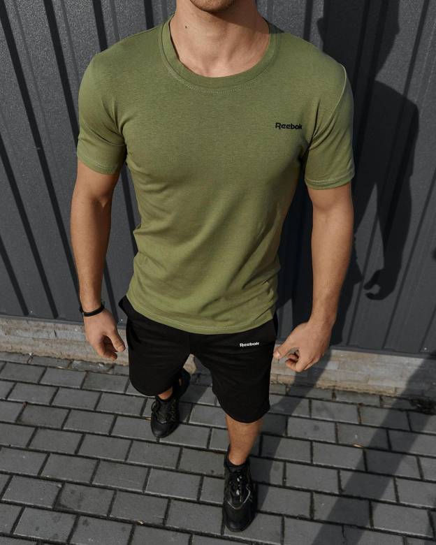 Футболка Reebok хакі 3XL - фото фото фото 2
