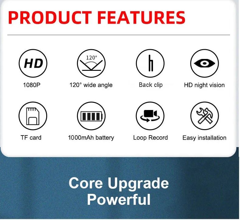 МИНИ КАМЕРА РЕГИСТРАТОР с Аккум HD 1080P WIFI HOTSPOT IR USB-C - фото фото фото 6