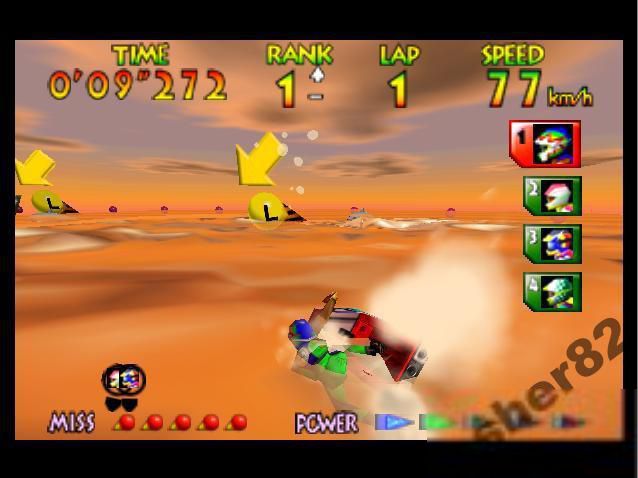 Игра на Nintendo 64 "Wave Race 64"        (PAL) - фото фото фото 3