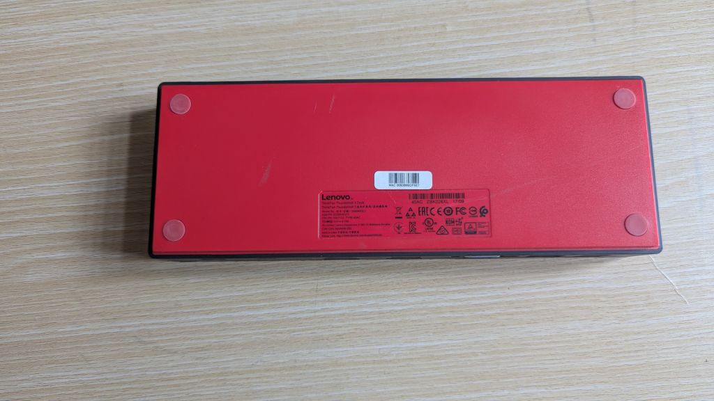 Док-станція Lenovo ThinkPad Thunderbolt 3 Dock 40AC - фото фото фото 4