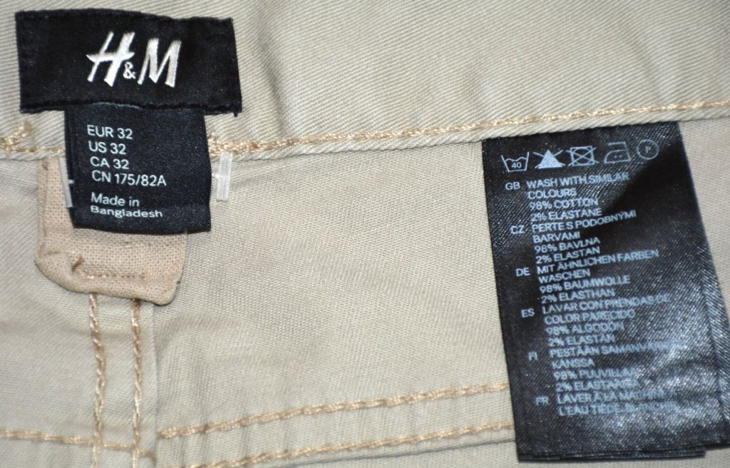 Джинси H&amp;M original W32L32 сток SU45a-2 - фото фото фото 8