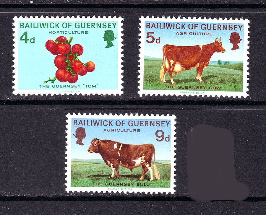 Фауна  Гернси 1970 г MNH - флора - фото фото фото 0