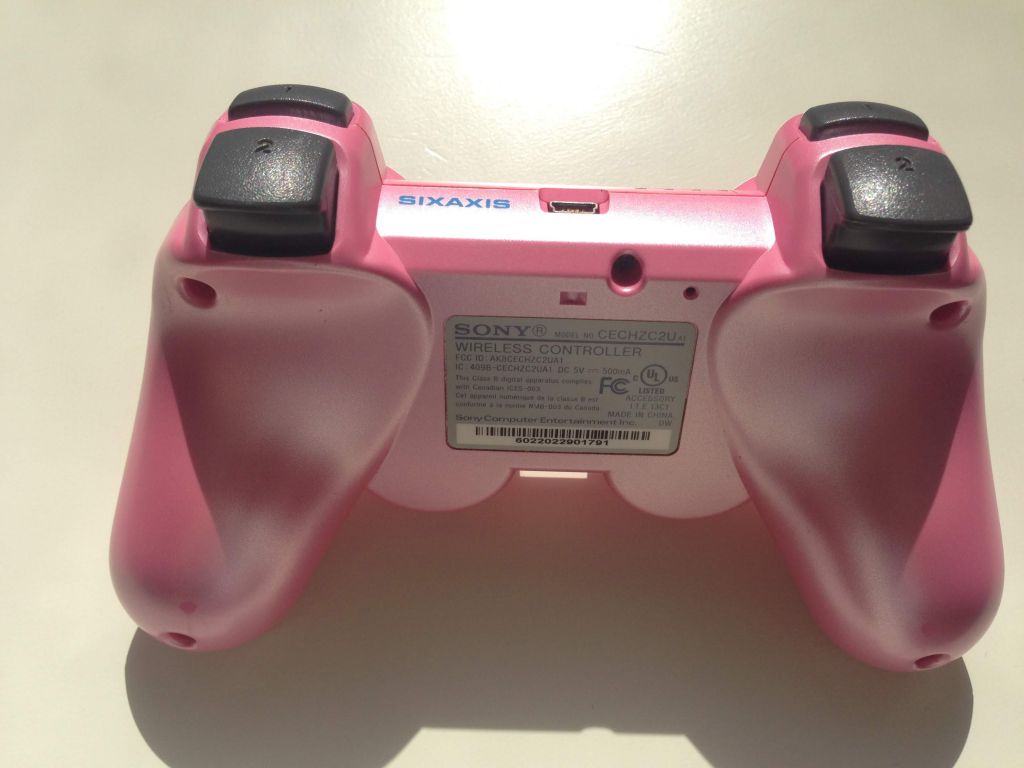 Sony PlayStation 3 DualShock Pink-Original - фото фото фото 2