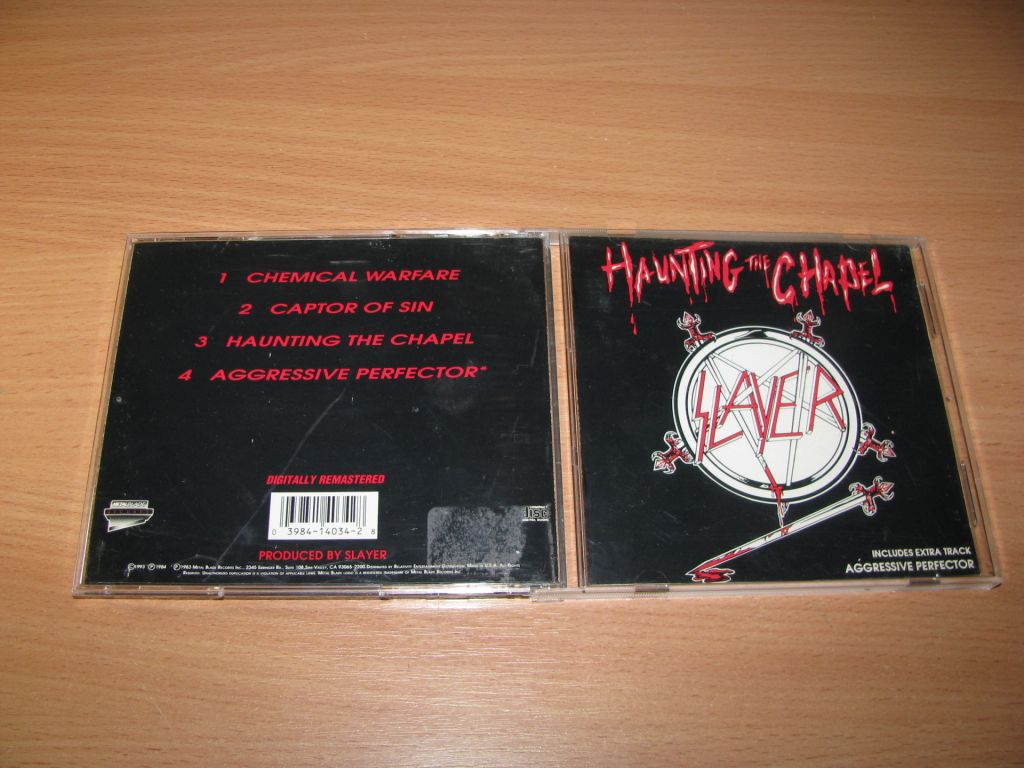 SLAYER - Haunting The Chapel  (1993 Metal Blade USA) - фото фото фото 0
