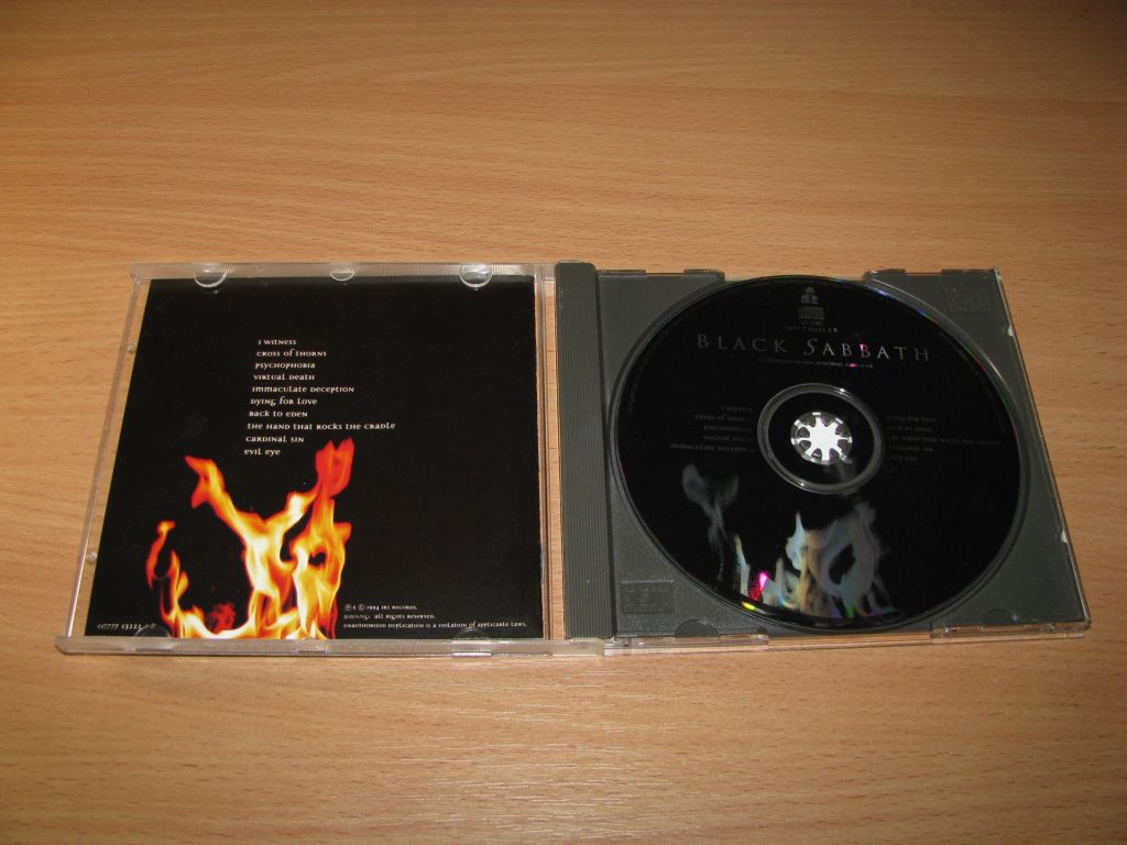 BLACK SABBATH - Cross Purposes    (1994 I.R.S.1st press,UK) - фото фото фото 1