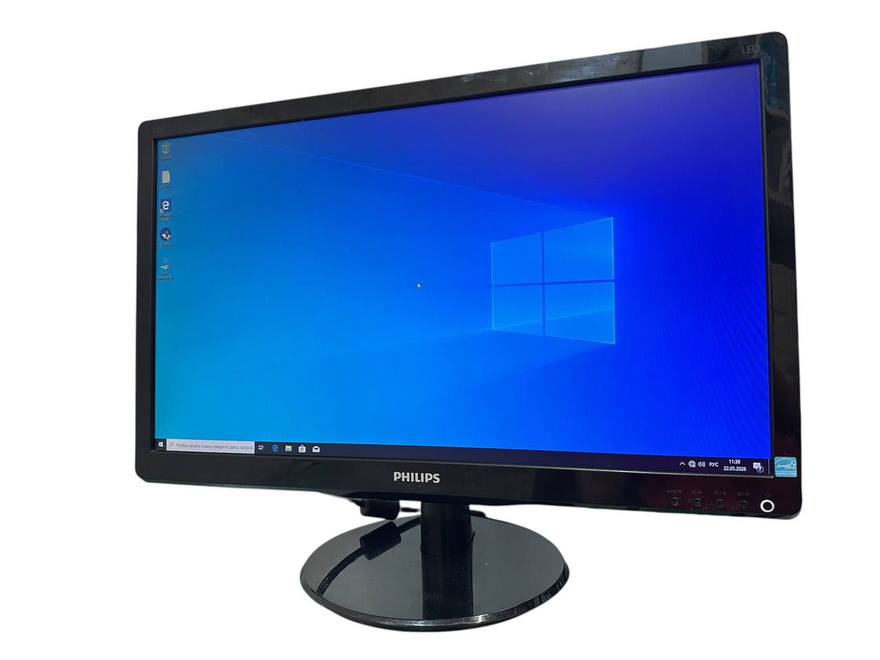 Монітор Philips V-line 226V4L / 21.5" /   (1920x1080) / TN / DVI / VGA / Audio / VESA / код.Q728 - фото фото фото 1