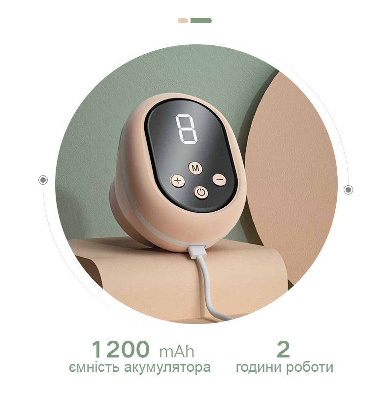 Молоковідсмоктувач електричний акумуляторний RH-289 м'ятний 4018452 - фото фото фото 7