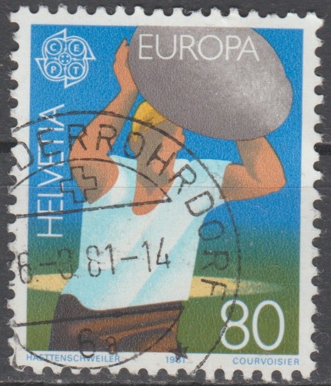 Швейцария Швейцарія 1981 фольклор Европа СЕРТ - фото фото фото 0