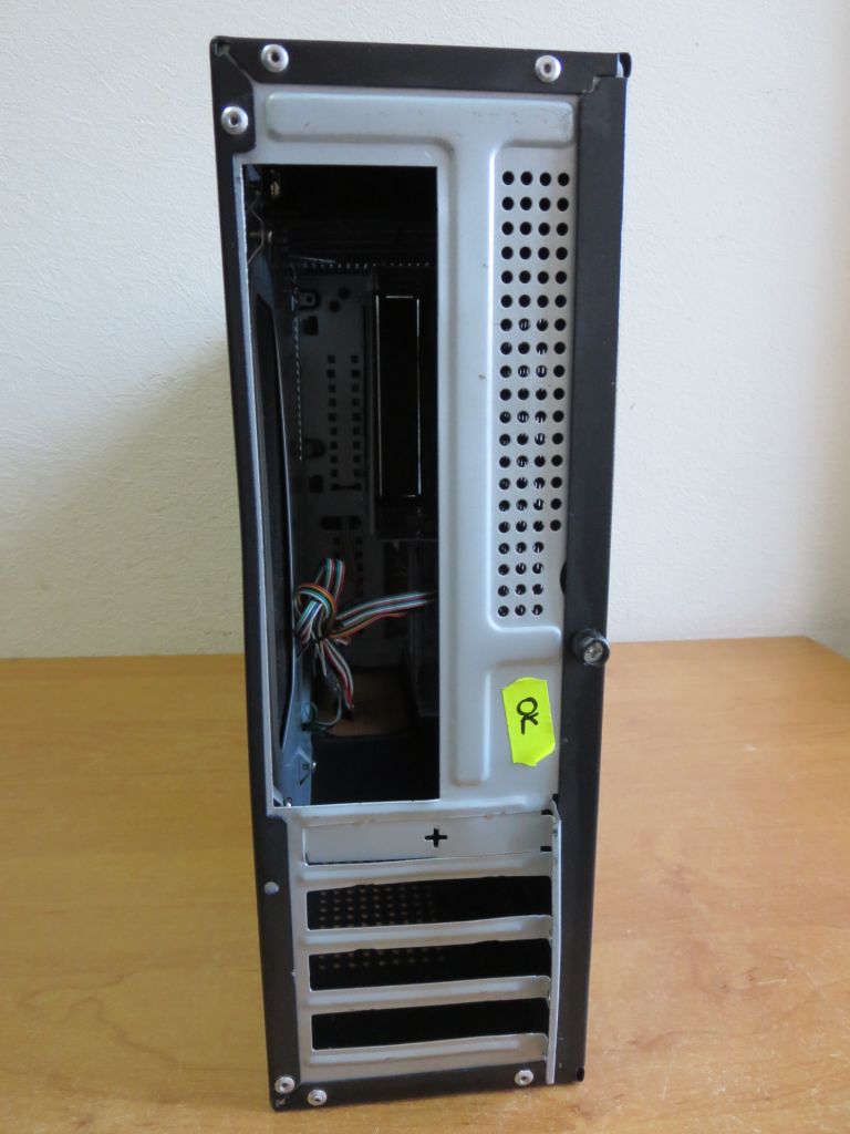 Компьютерный корпус LUX micro-ATX черный с серым компактный - фото фото фото 3