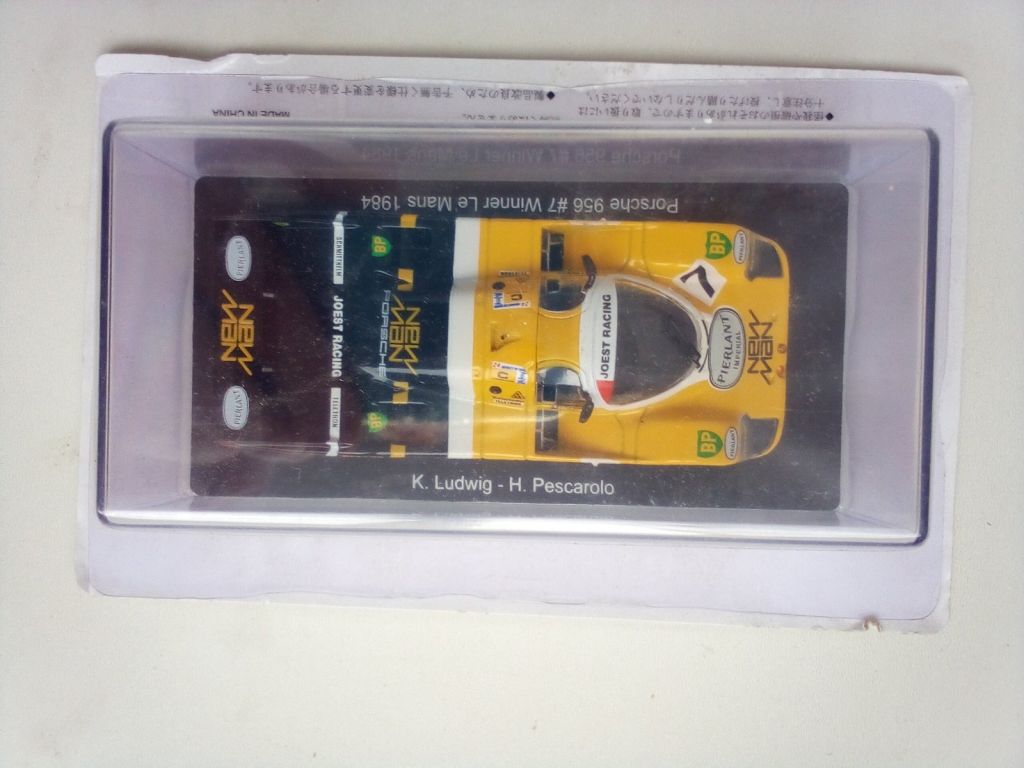 Porsche 956 #7 Winner Le Mans 1984 1/43 Spark Hachette - фото фото фото 4