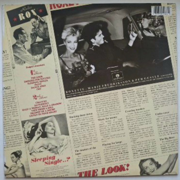 Roxette - Look Sharp! - 1988.  (LP). 12. Vinyl. Пластинка. Europe. - фото фото фото 1