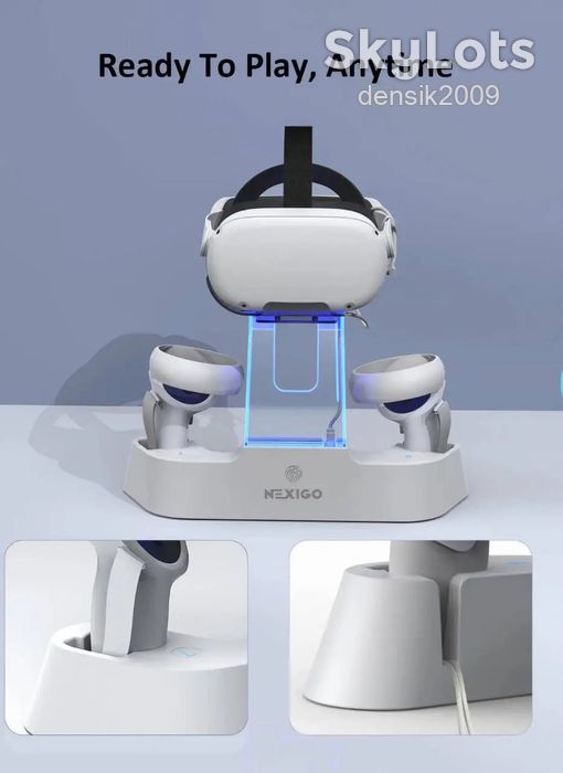 Зарядна станція NexiGo S20 для Oculus / Meta Quest 2. Enhanced - фото фото фото 0