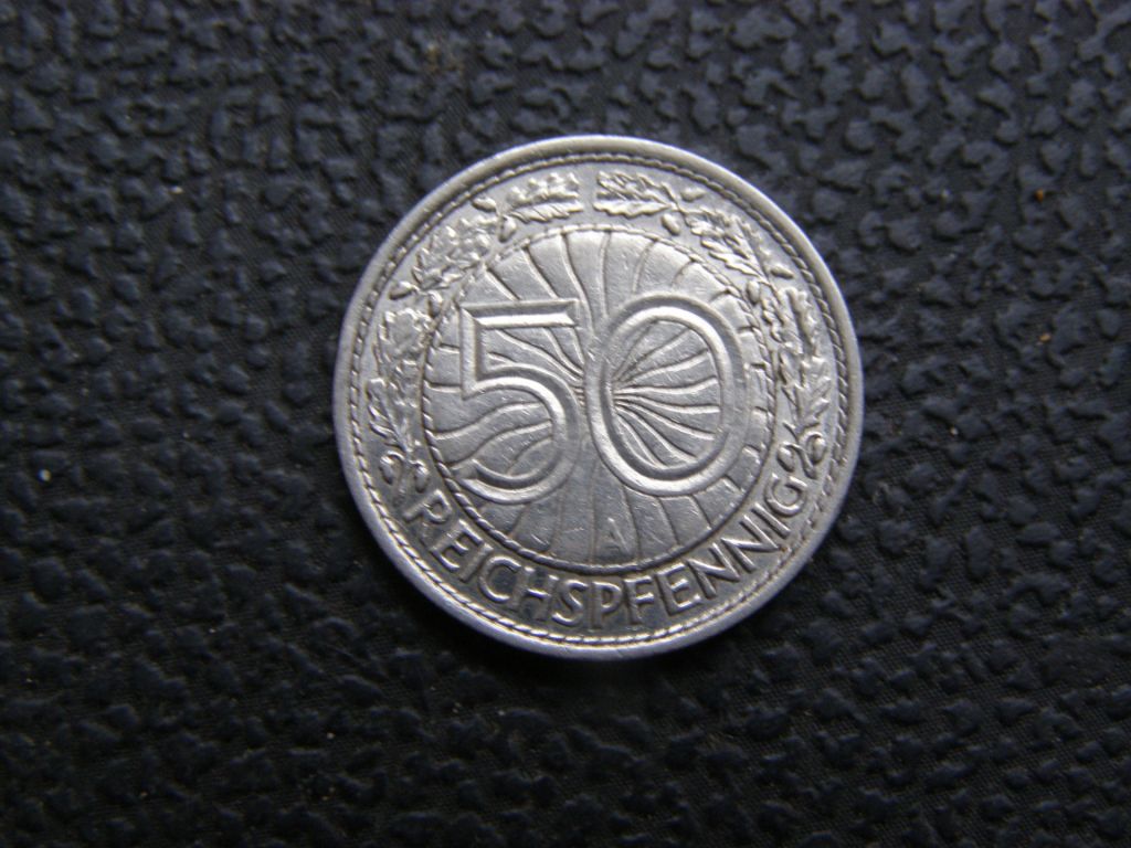 50 пфенингов 1928 А - фото фото фото 0