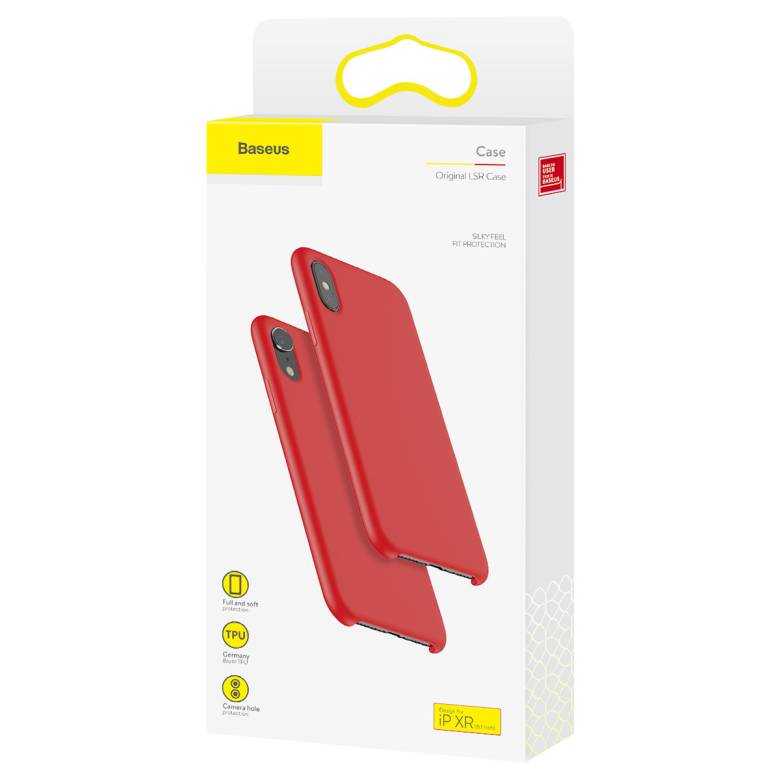 Чехол Baseus для iPhone Xs Max Original LSR Red (WIAPIPH65-ASL09) - фото фото фото 3