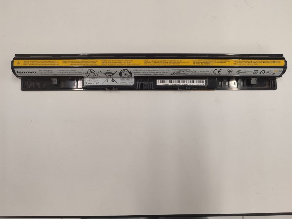 Батарея оригінал    (неробоча) Lenovo L12S4A02  (4INR19/65) - фото фото фото 1