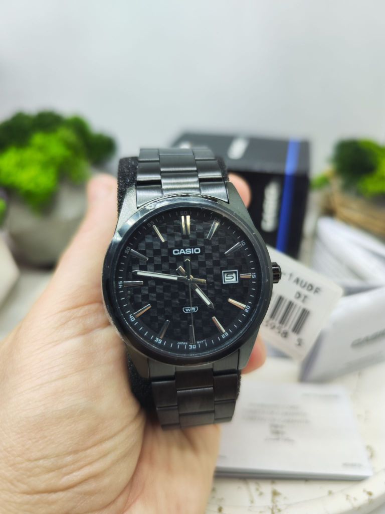 Лот Наручний годинник Casio MTP-VD03B-1A Чорний - фото фото фото 2