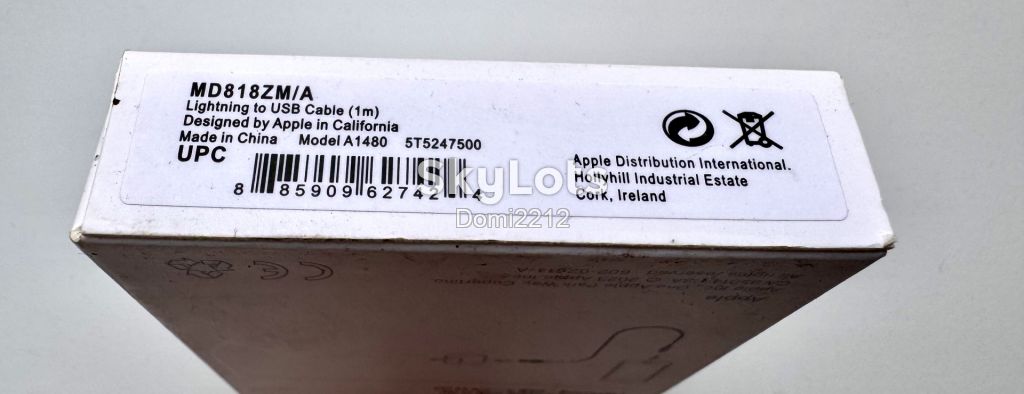 Original Apple USB To Lightning cable    (1m) - фото фото фото 3