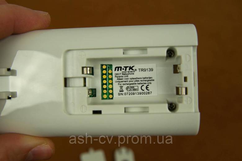Радіоняня MTK Moveteck Eco Dect Baby Monitor TR9139 - фото фото фото 7