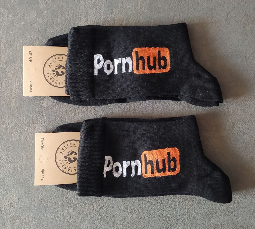 Модні високі шкарпетки з принтом в рубчик - фото фото фото 0