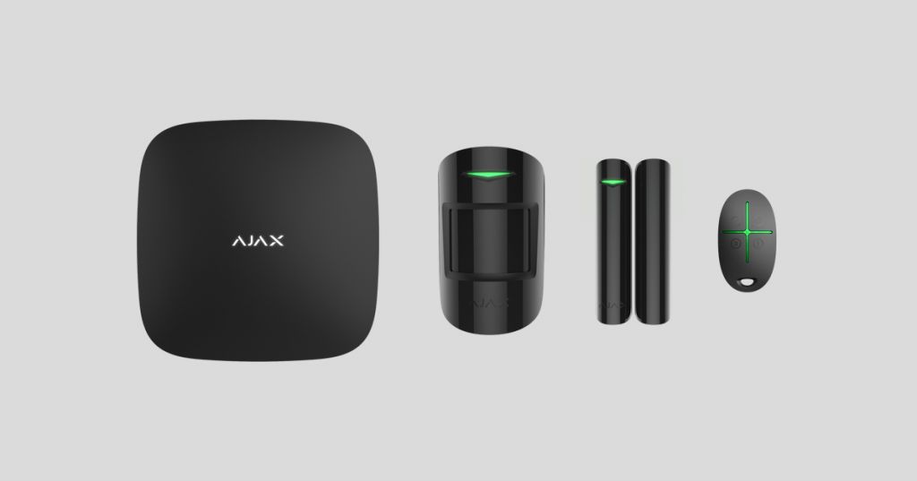 Сигнализация Ajax StarterKit Plus    (Черный) - фото фото фото 1