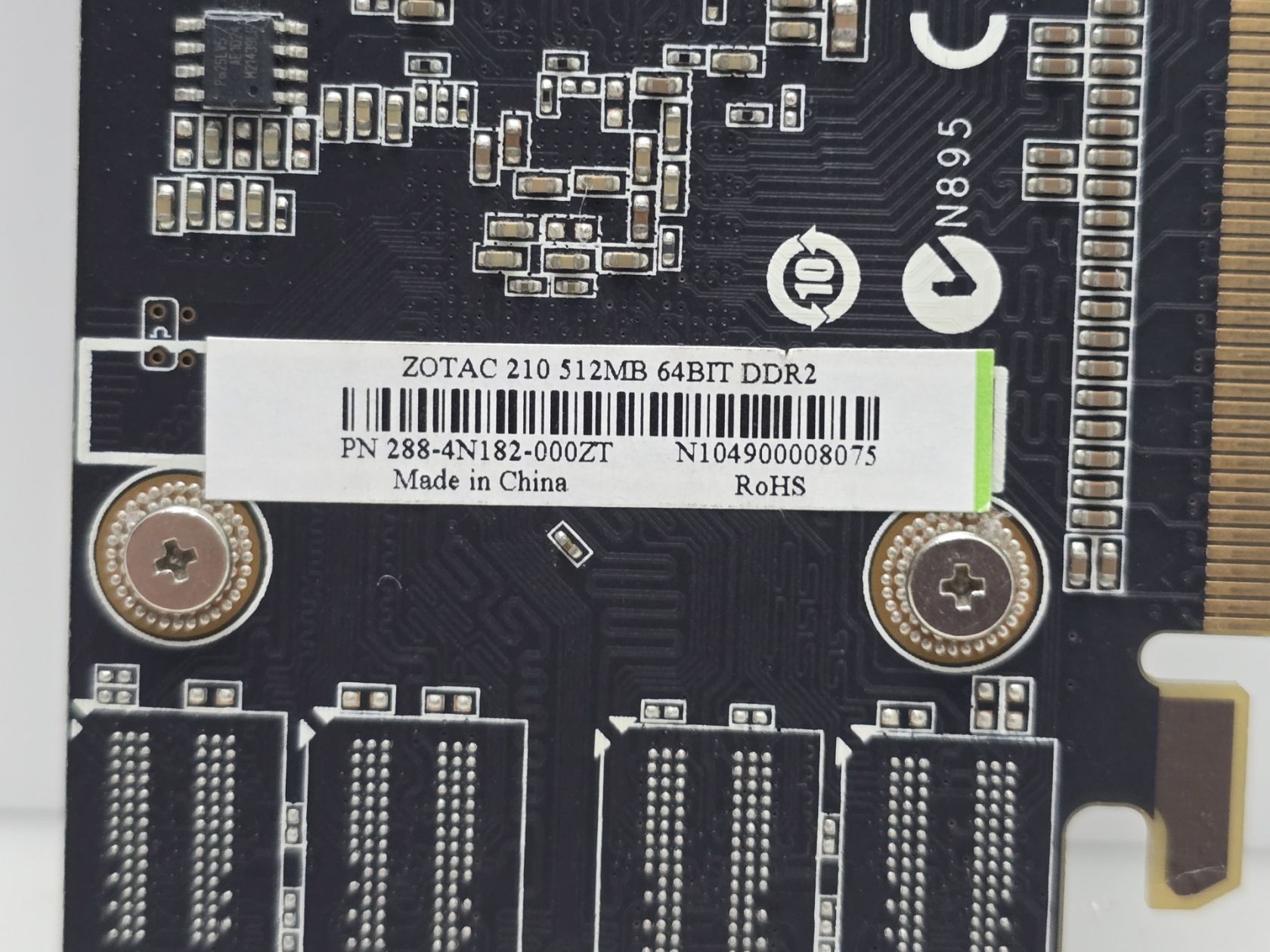 Відеокарта Zotac GeForce G210 512MB  (GDDR2,64 Bit,HDMI,PCI-Ex,Б/у) - фото фото фото 3