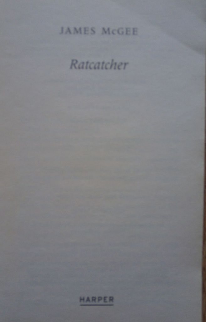Ratcatcher James McGee English на Английском книга - фото фото фото 1