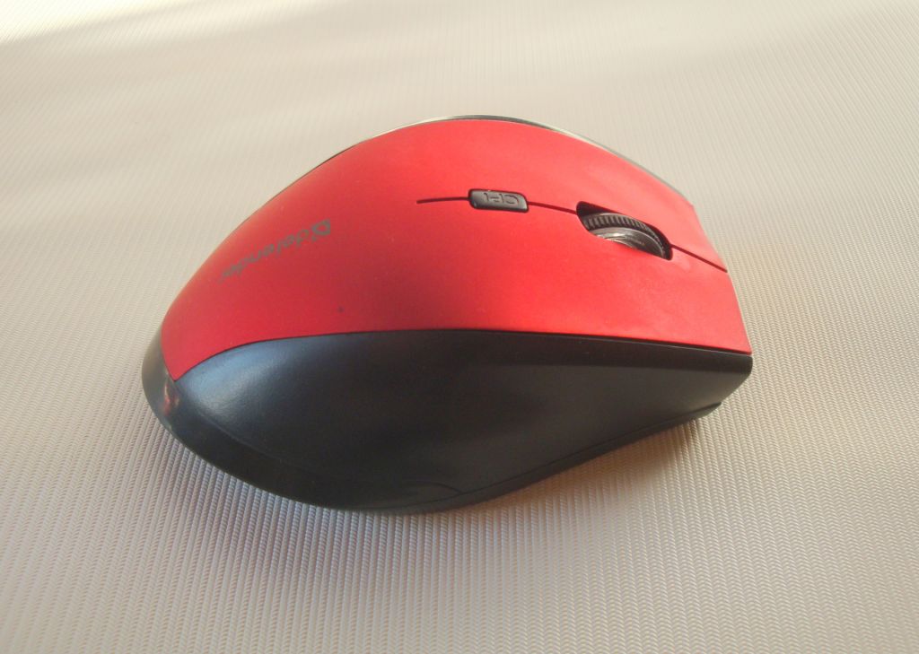 Миша Defender Accura MM-365 Wireless Red - фото фото фото 1