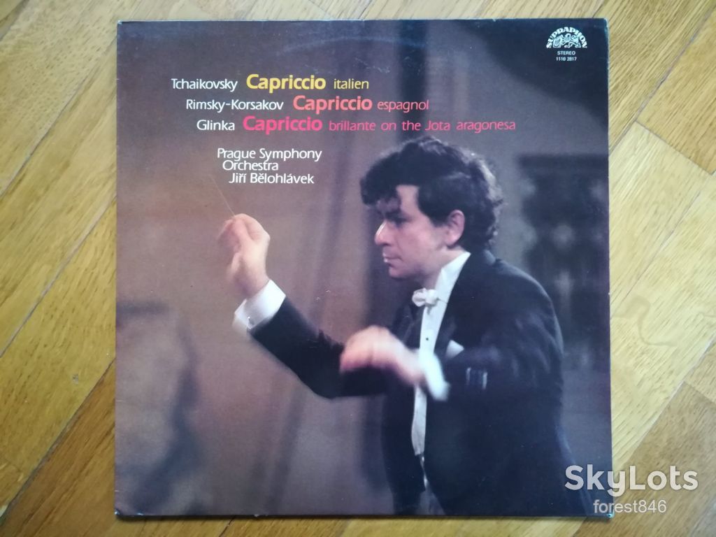 Tchaikovsky, Rimsky-Korsakov, Glinka-Capriccio...  (лам. конв.)-NM, Чехословакия - фото фото фото 0