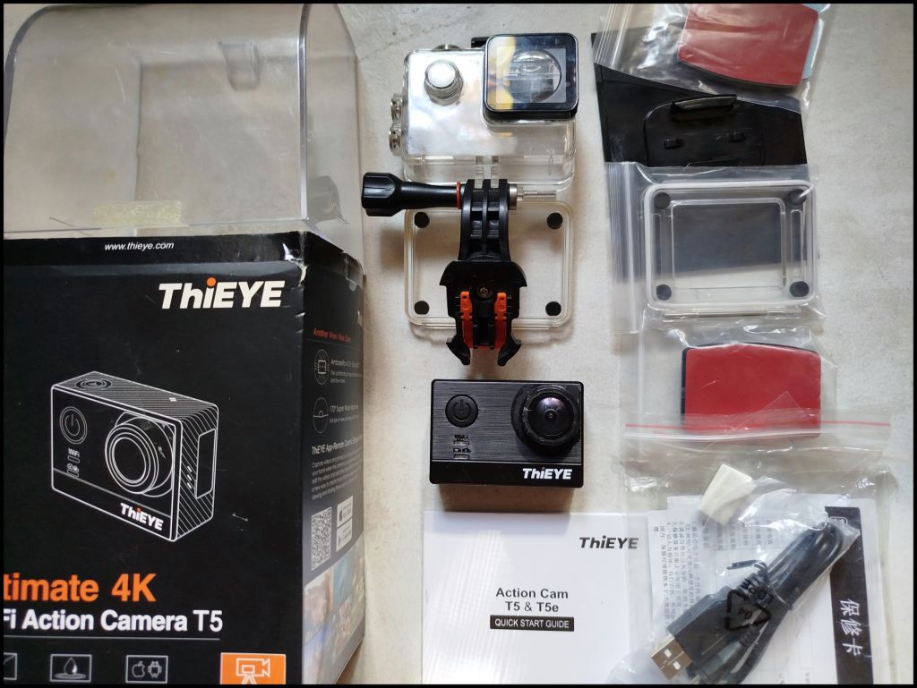 Action Camera ThiEYE WiFi 4K T5 - фото фото фото 0