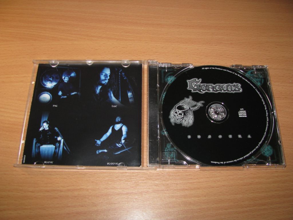 GORGUTS - Obscura  (1999 Serious Entertainment 1st press) - фото фото фото 1