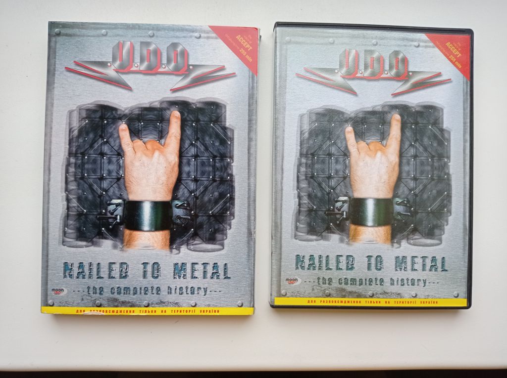 DVD UDO   (Accept) Nailed To Metal ... the complete history ... - фото фото фото 2