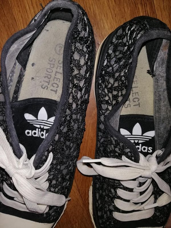 Кружевные женские кеды Adidas - фото фото фото 3
