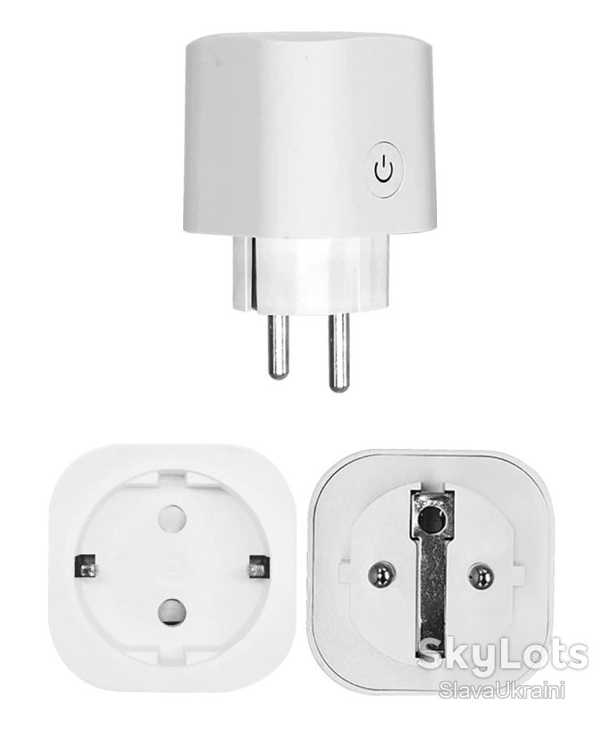 Розумна розетка Smart plug WiFi 20А. - фото фото фото 1