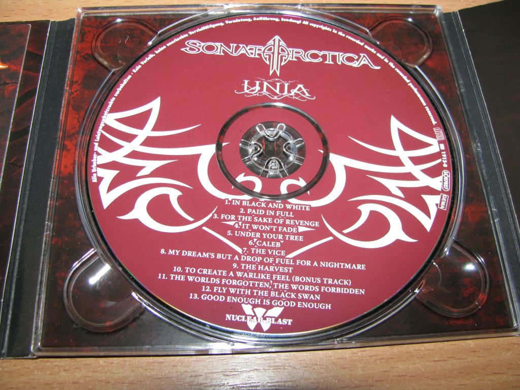 SONATA ARCTICA - Unia  (2007 Nuclear Blast 1st press,DIGI) - фото фото фото 4
