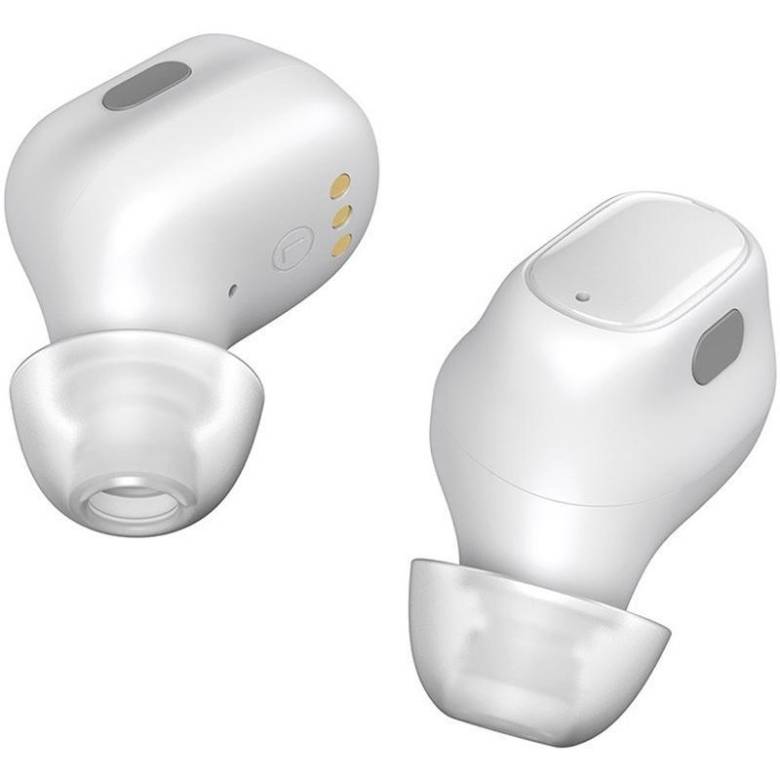Навушники Bluetooth бездротові Baseus WM01 вакуумні з мікрофоном White - фото фото фото 2