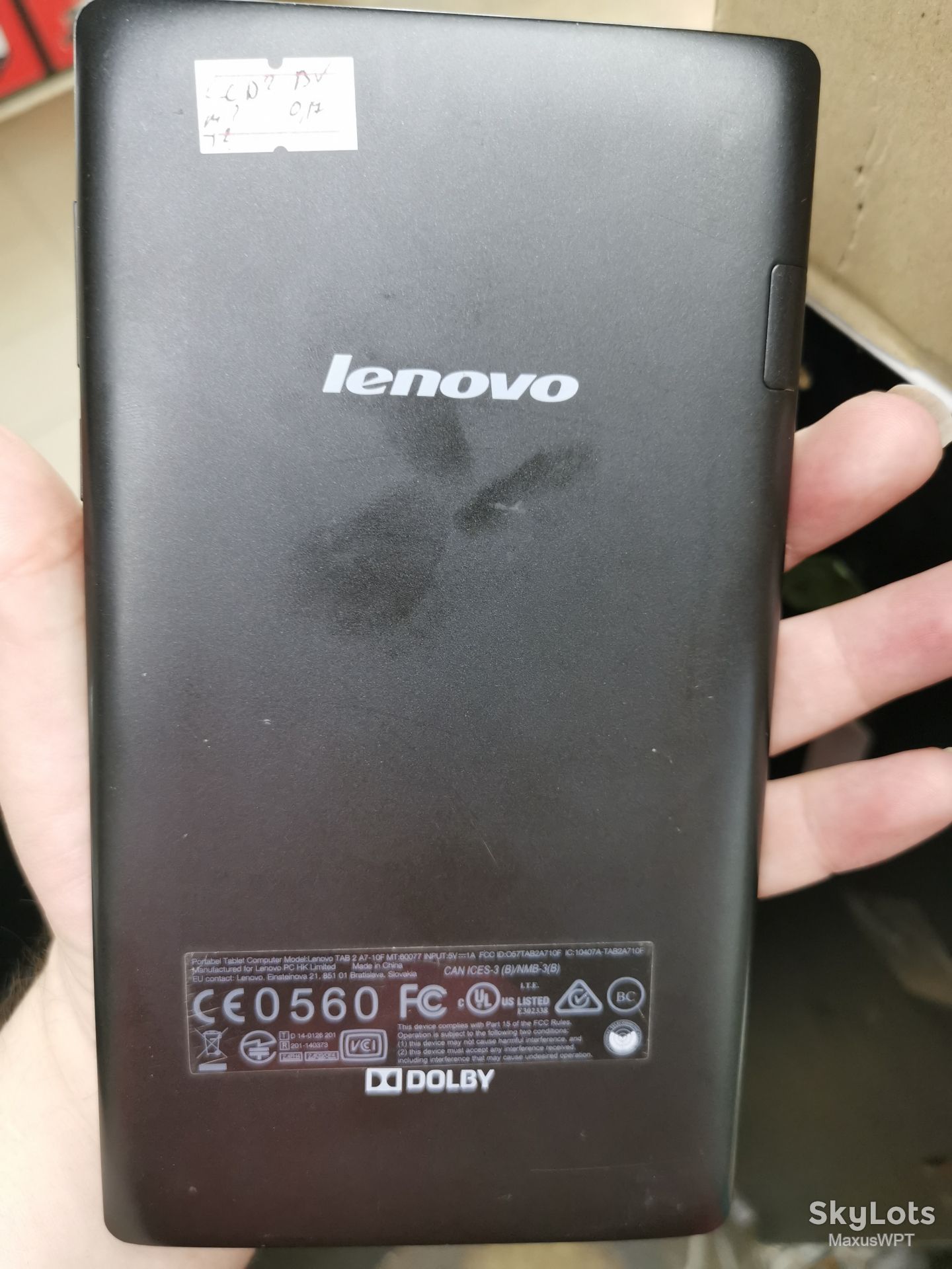 #1563 sklad Lenovo Tab 2 A7-10F - фото фото фото 1