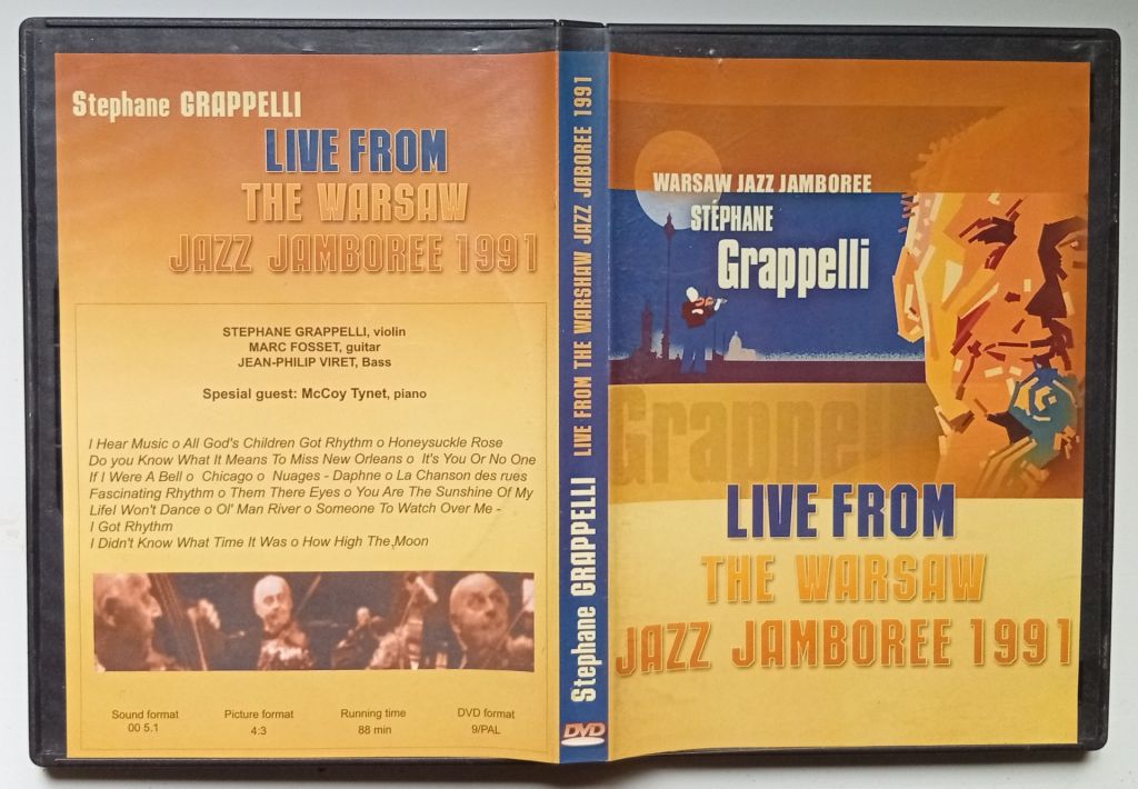 DVD Stephane Grappelli - Live From The Warshaw - фото фото фото 0
