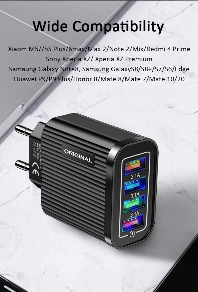 Зарядка 4xUSB - фото фото фото 2