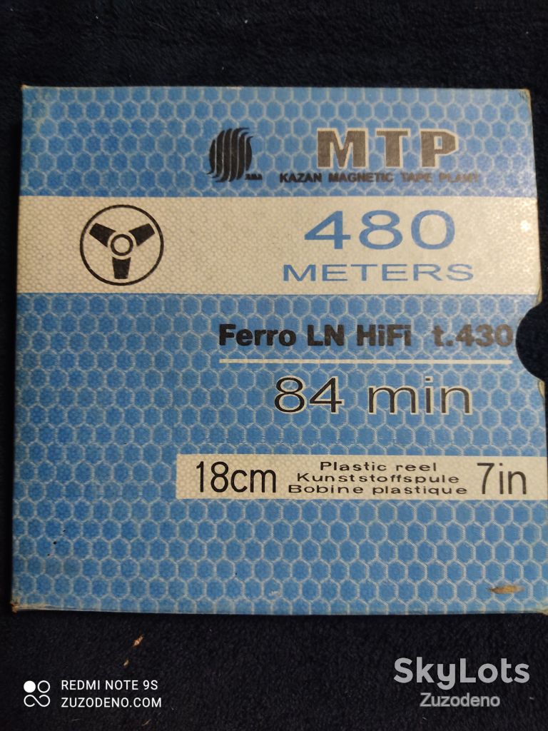 Бобина Катушка MTP 480 m 18cm ТАСМA Игорь'С Поп Шоу1995 - фото фото фото 0