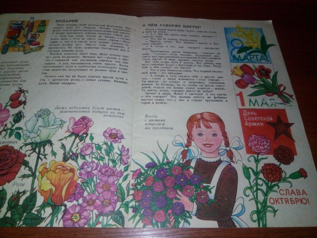 Борис Вовк ЦВЕТЫ  (Книжка-картинка) - фото фото фото 5